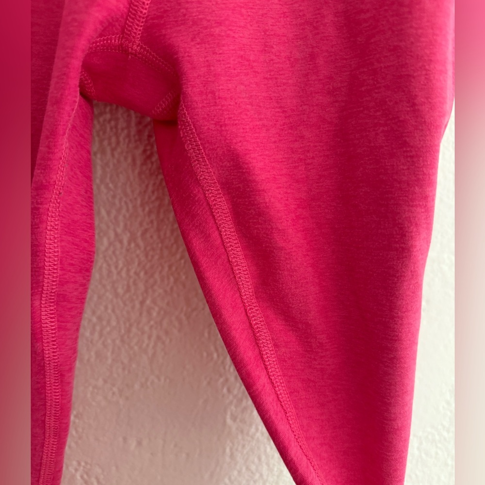 Beyond Yoga Large Spacedye Caught in the Midi High Waisted Leggings Vivid Pink - Picture 6 of 8